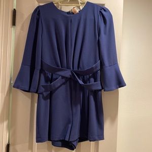 Adelyn Rae blue romper